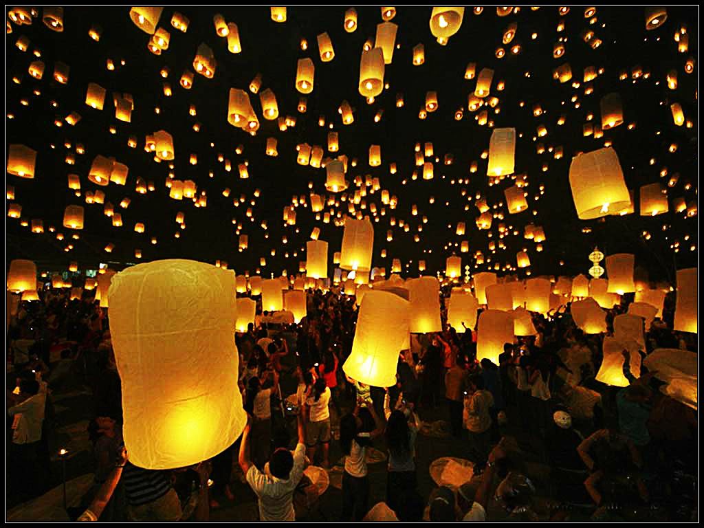 Thai Lantern Festival 2015 Wallpapers