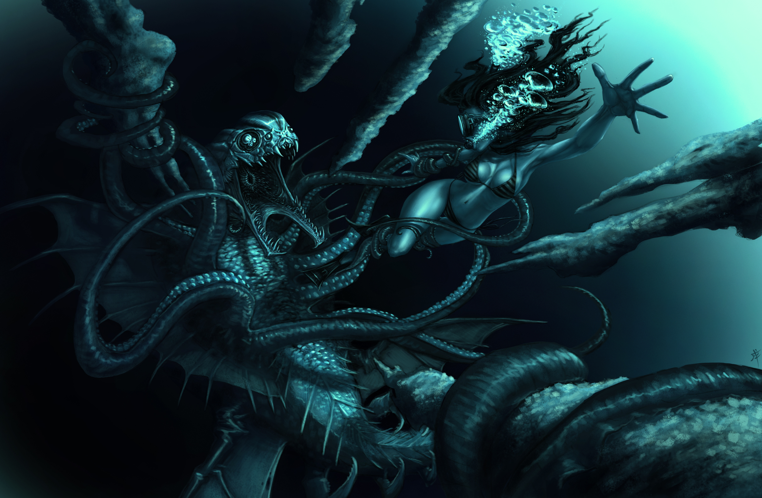 Thalassophobia Art Wallpapers