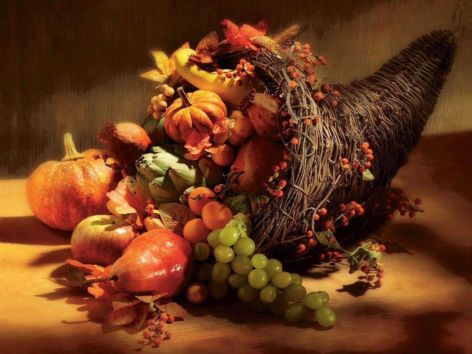 Thanksgiving Cornucopia Wallpapers