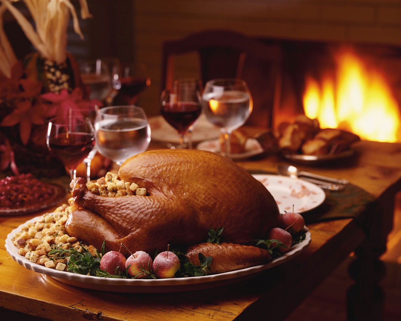 Thanksgiving Turkey Dinner Wallpapers