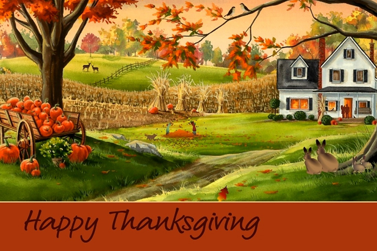 Thanksgiving For Computer Screen Wallpapers