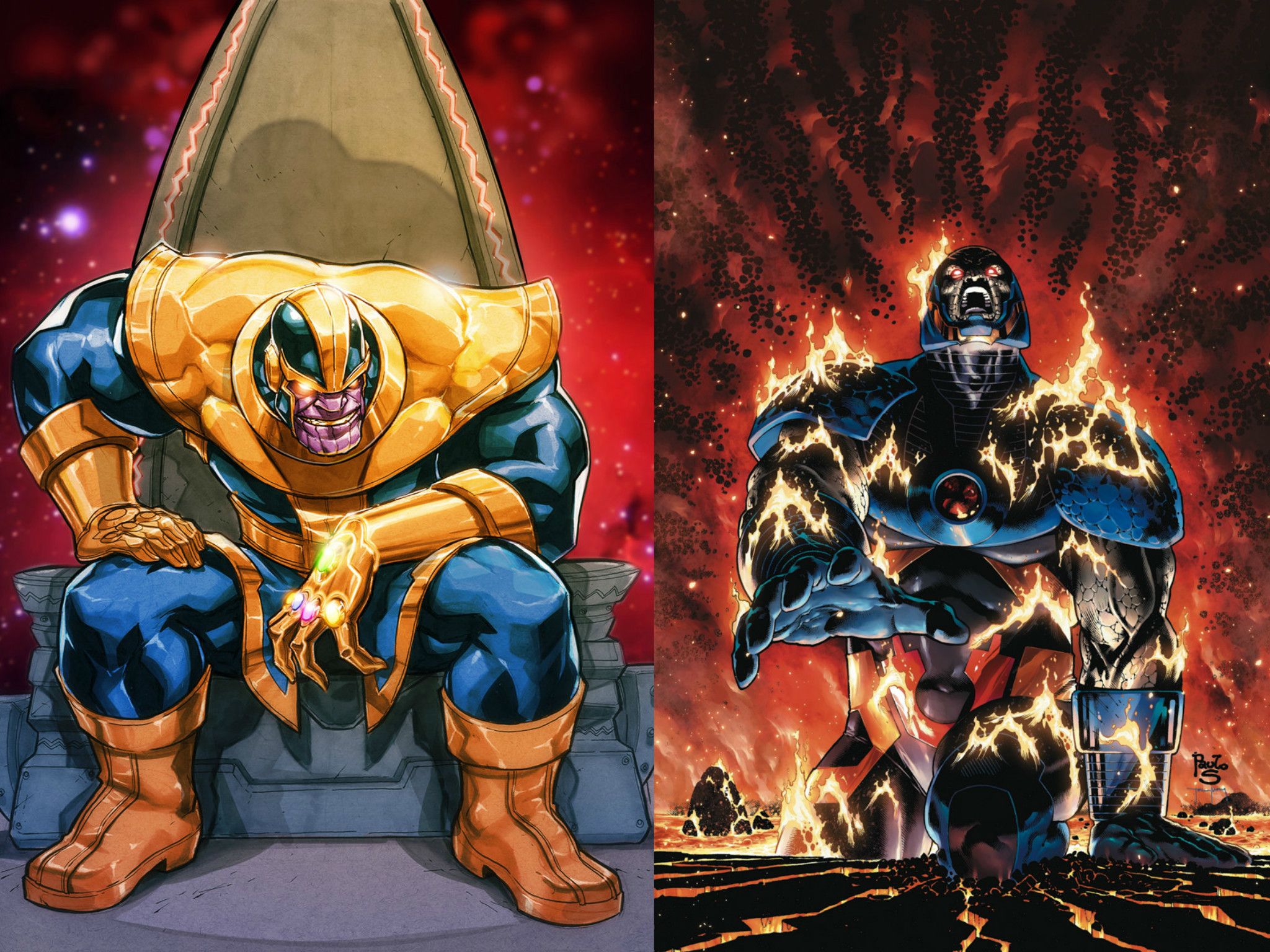 Thanos Darkseid Wallpapers