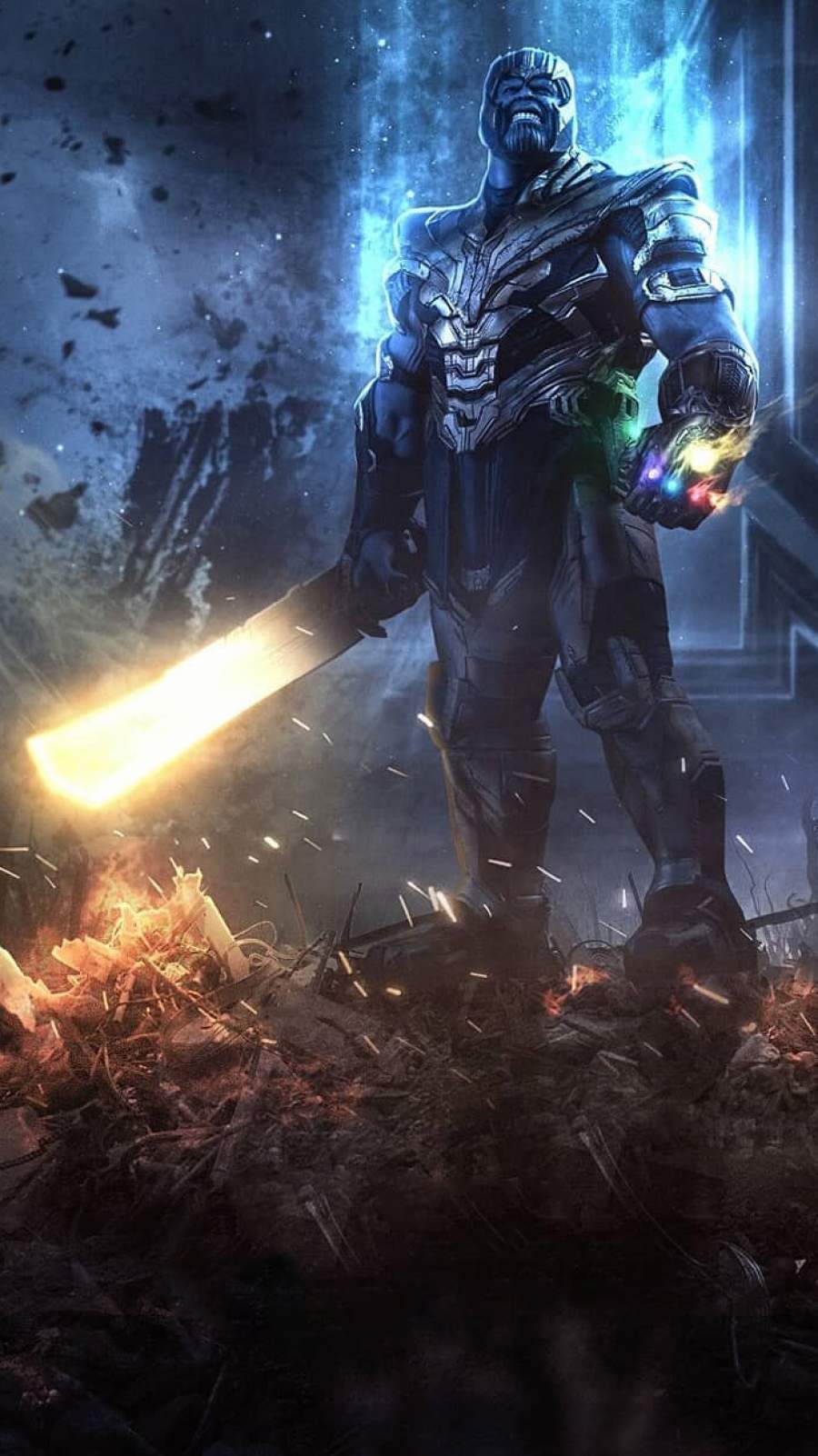 Thanos With Sword Wallpapers