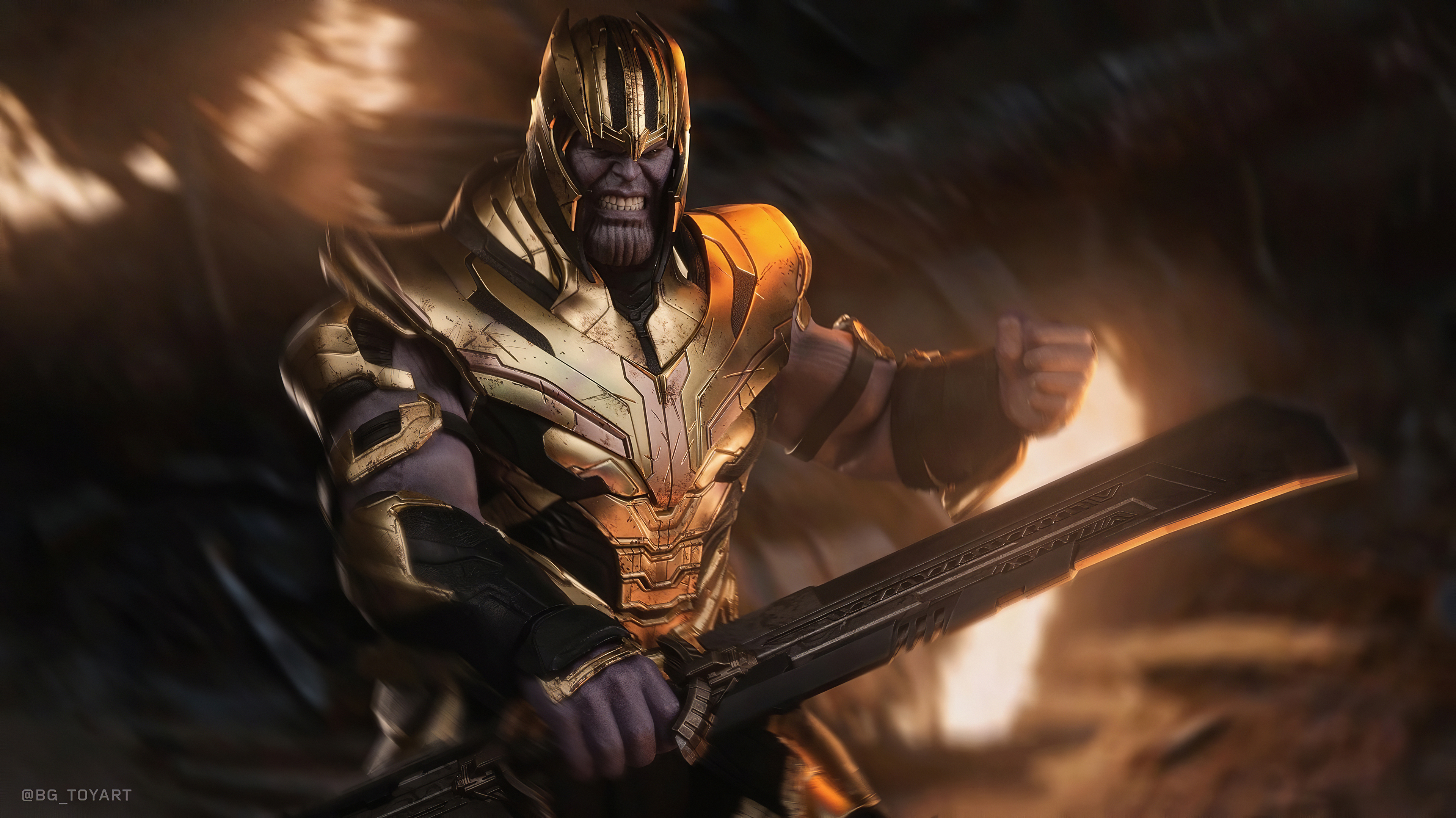 Thanos With Sword Wallpapers