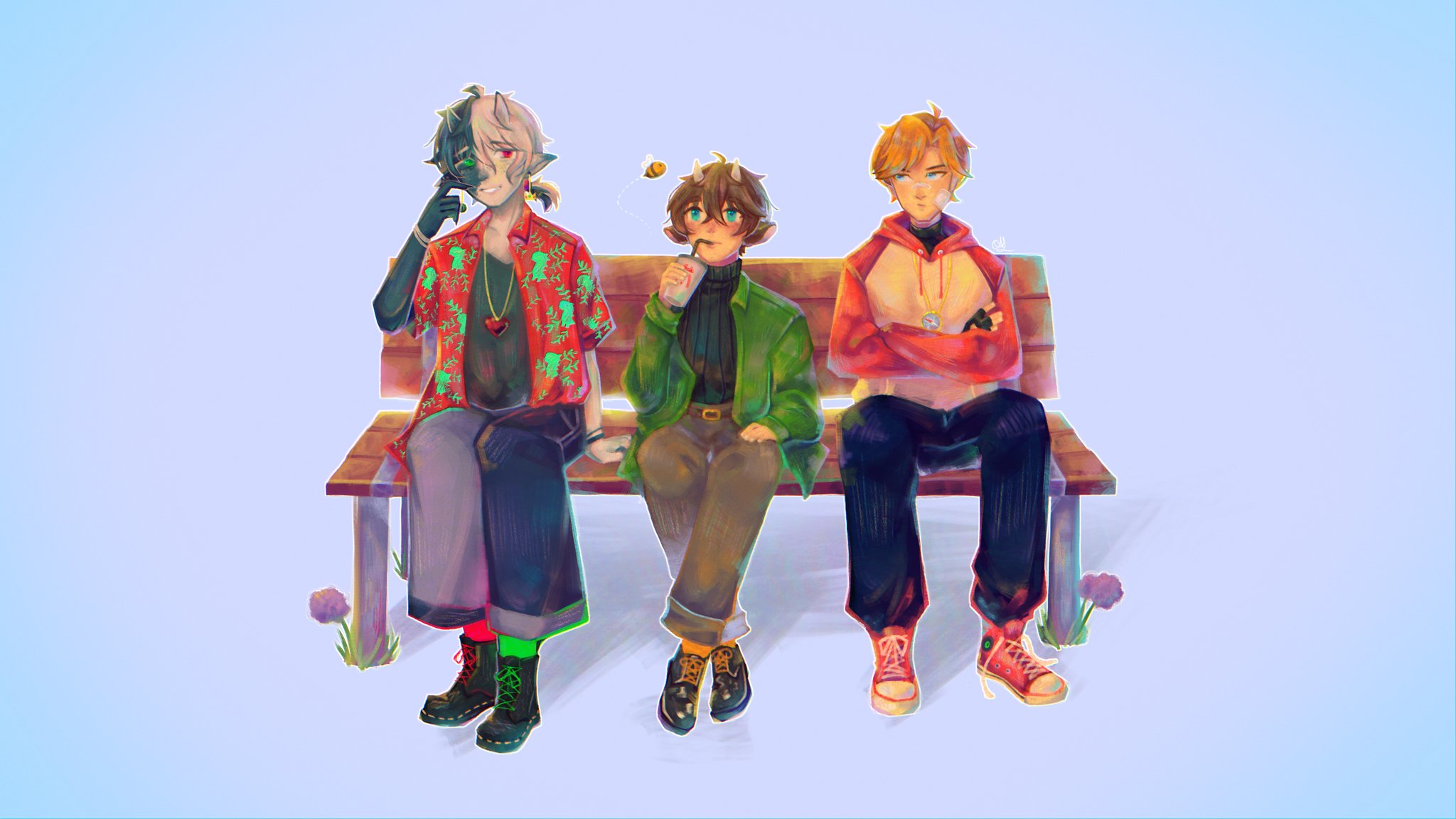 The Bench Trio Wallpapers