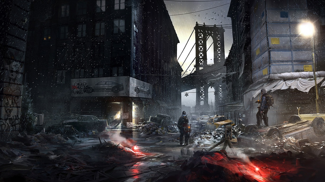 The Division 1366X768 Wallpapers