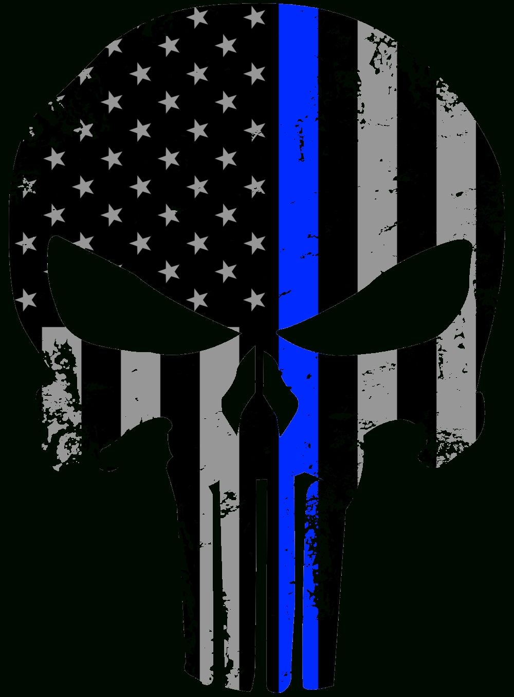 Thin Blue Line American Flag Wallpapers