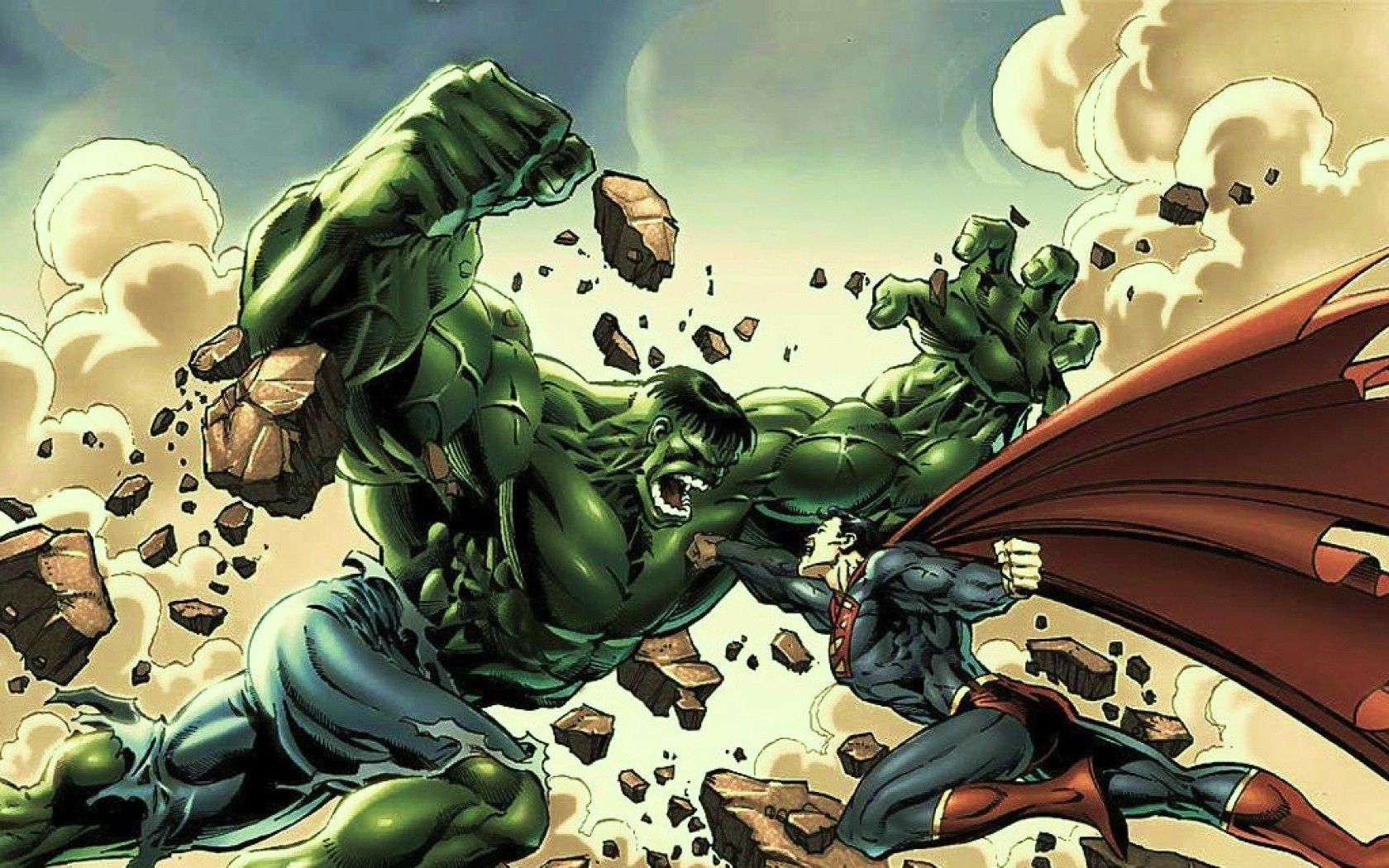 Thing Vs Hulk Wallpapers