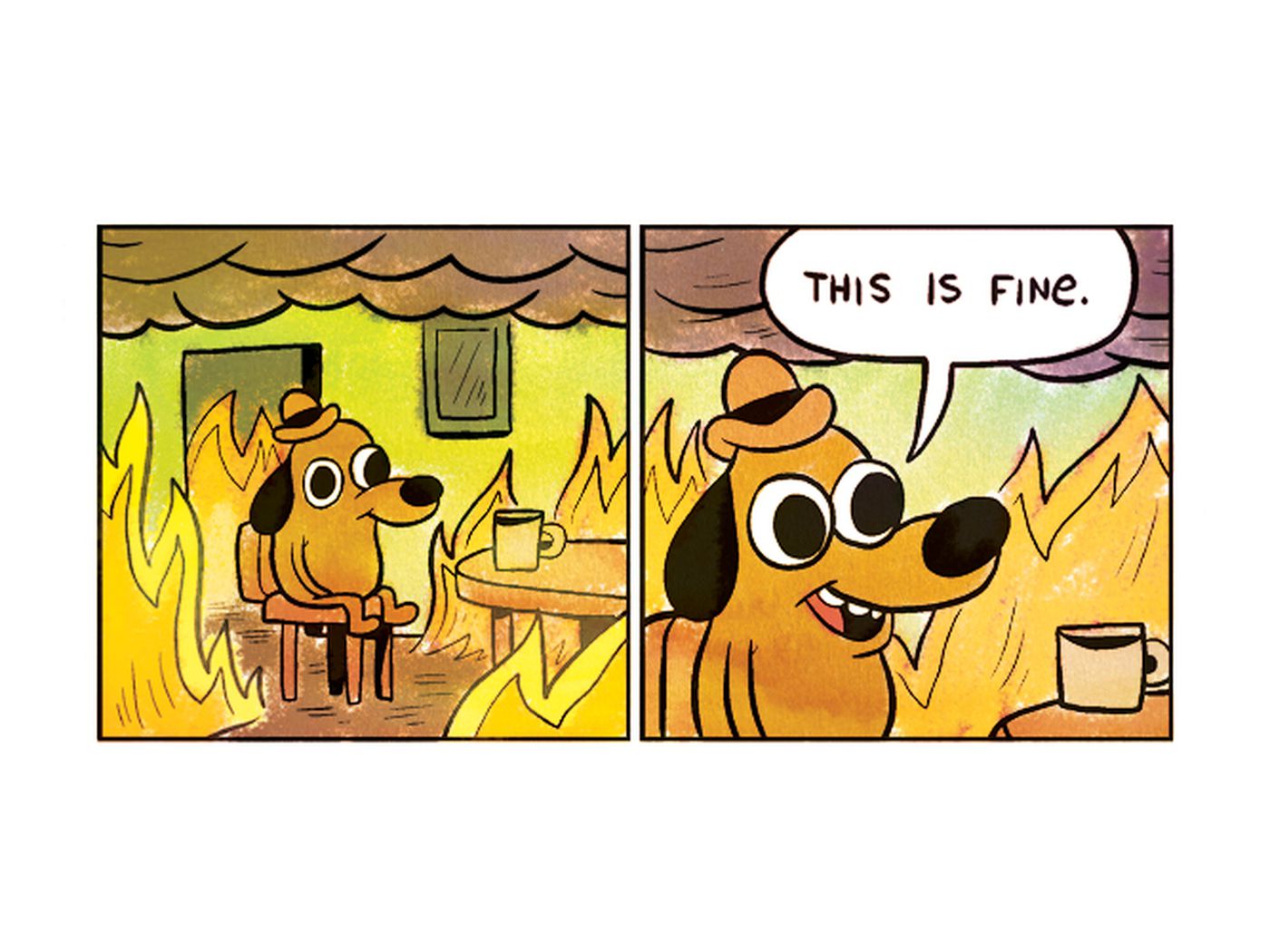 This Is Fine Wallpapers