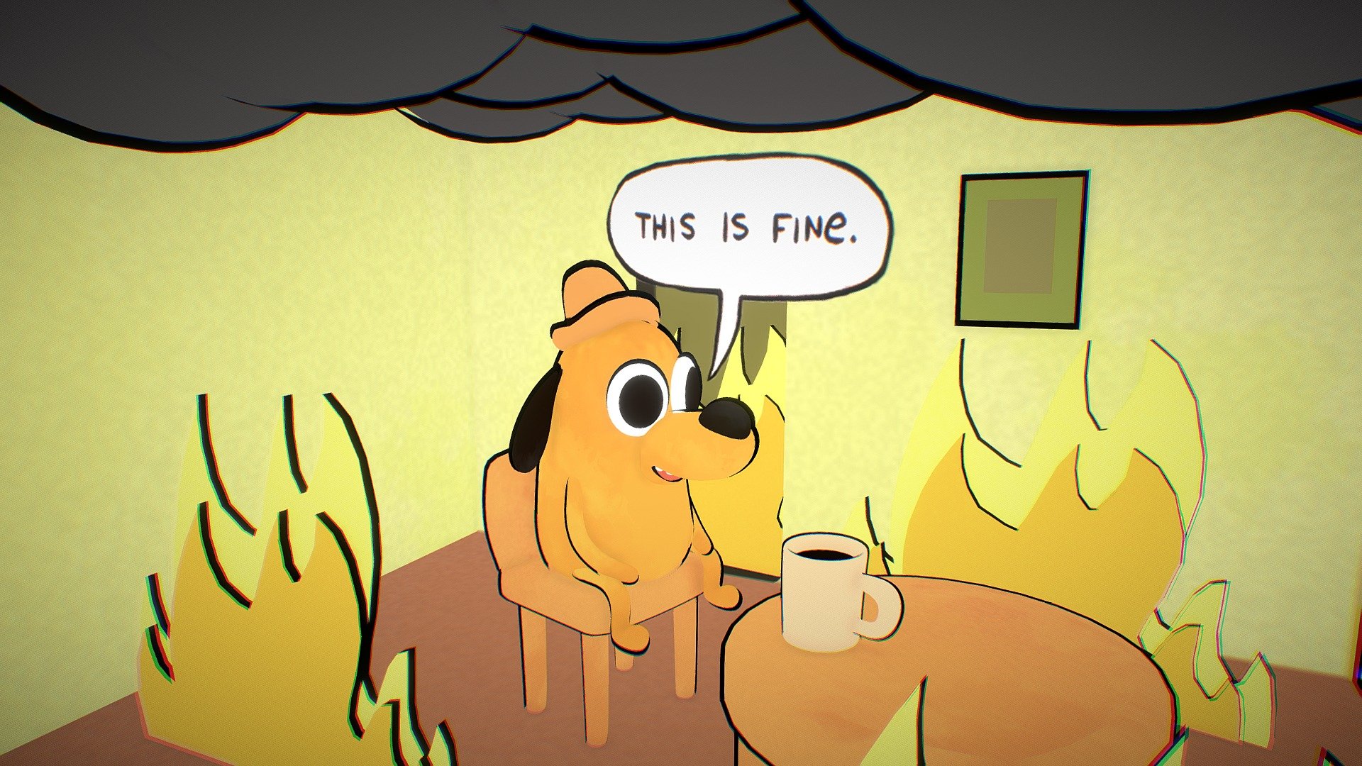 This Is Fine Wallpapers