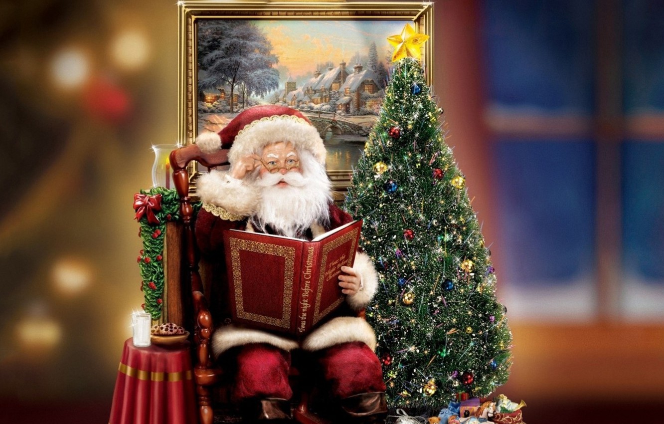 Thomas Kinkade Christmas Wallpapers