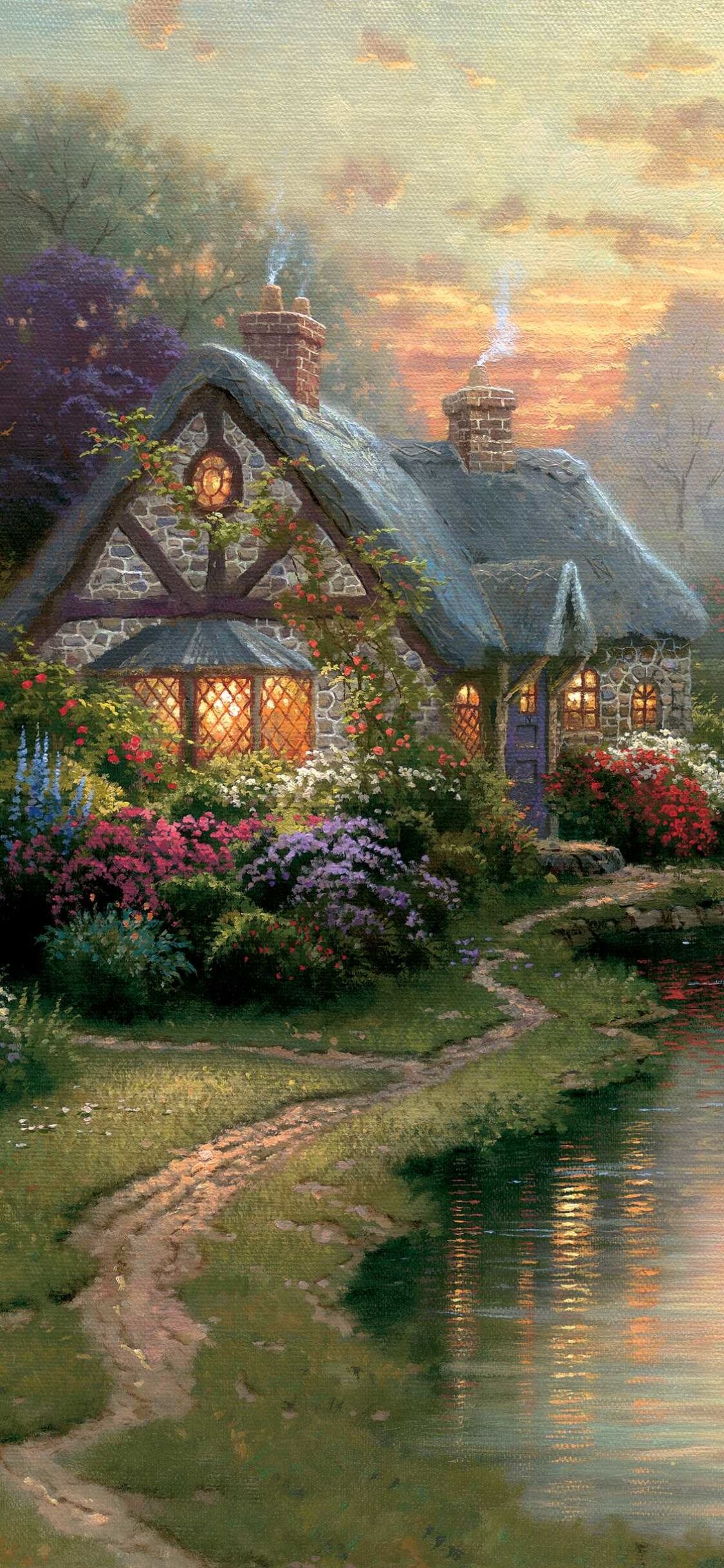 Thomas Kinkade For Phone Wallpapers