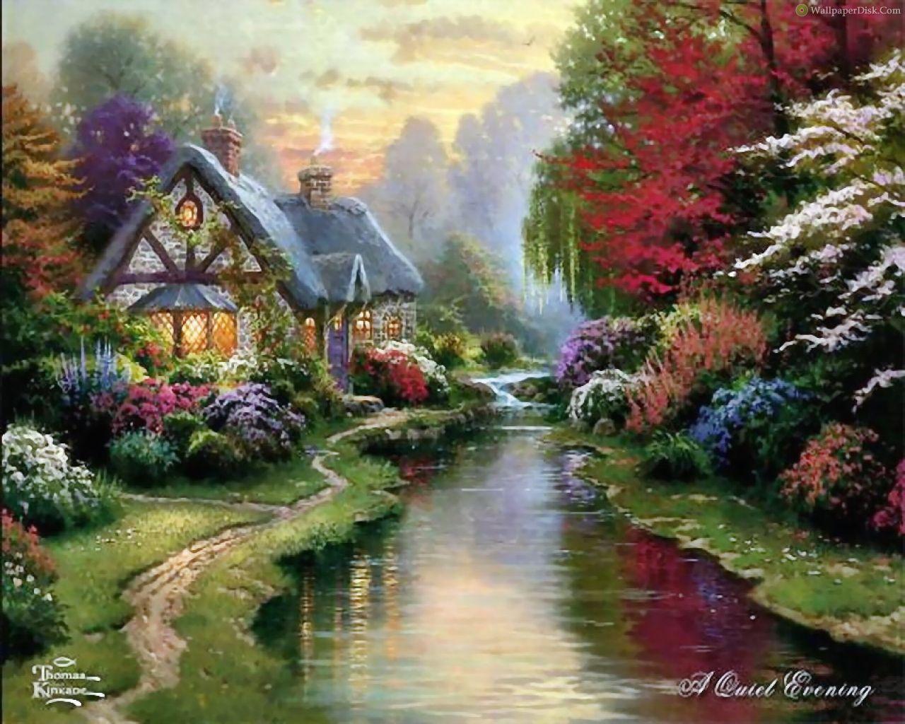 Thomas Kinkade For Phone Wallpapers