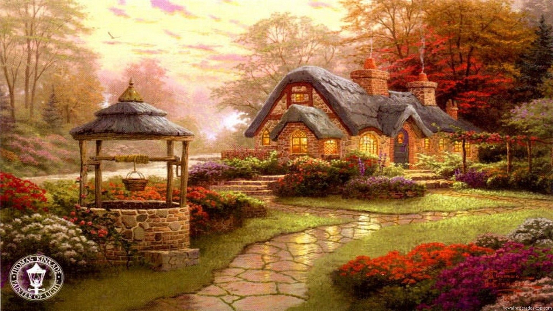 Thomas Kinkade For Phone Wallpapers