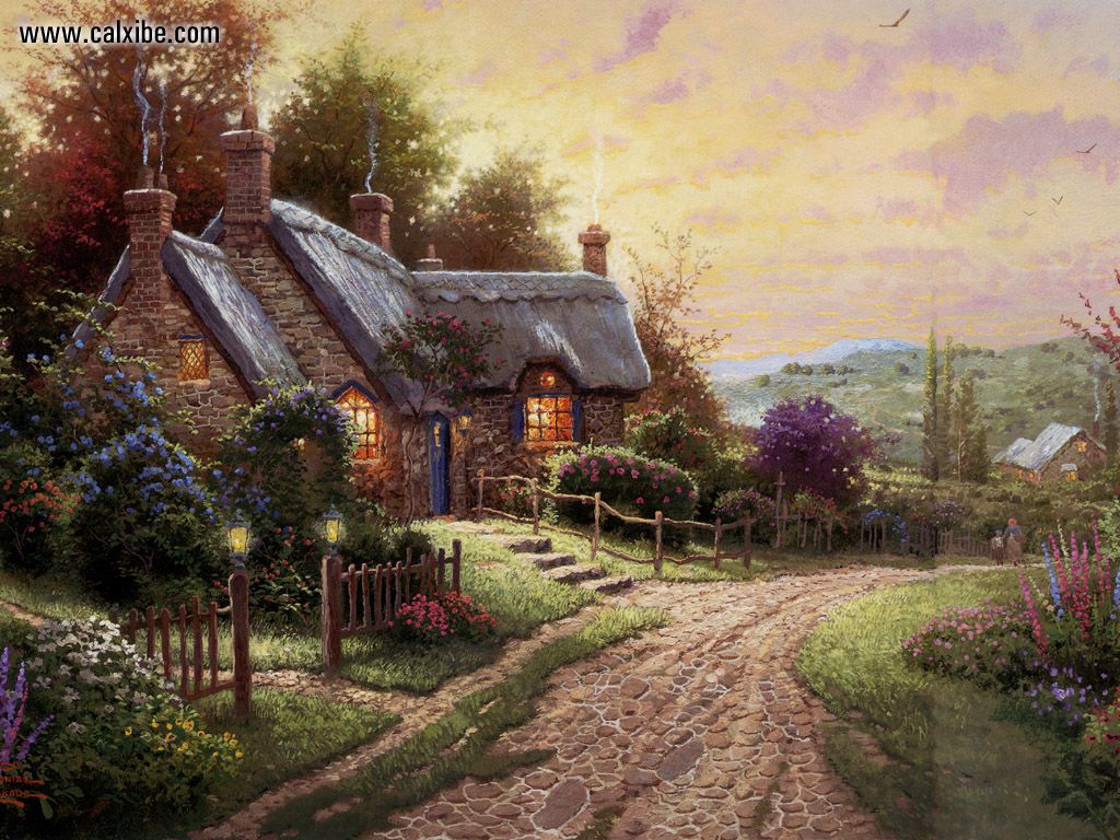 Thomas Kinkade For Phone Wallpapers