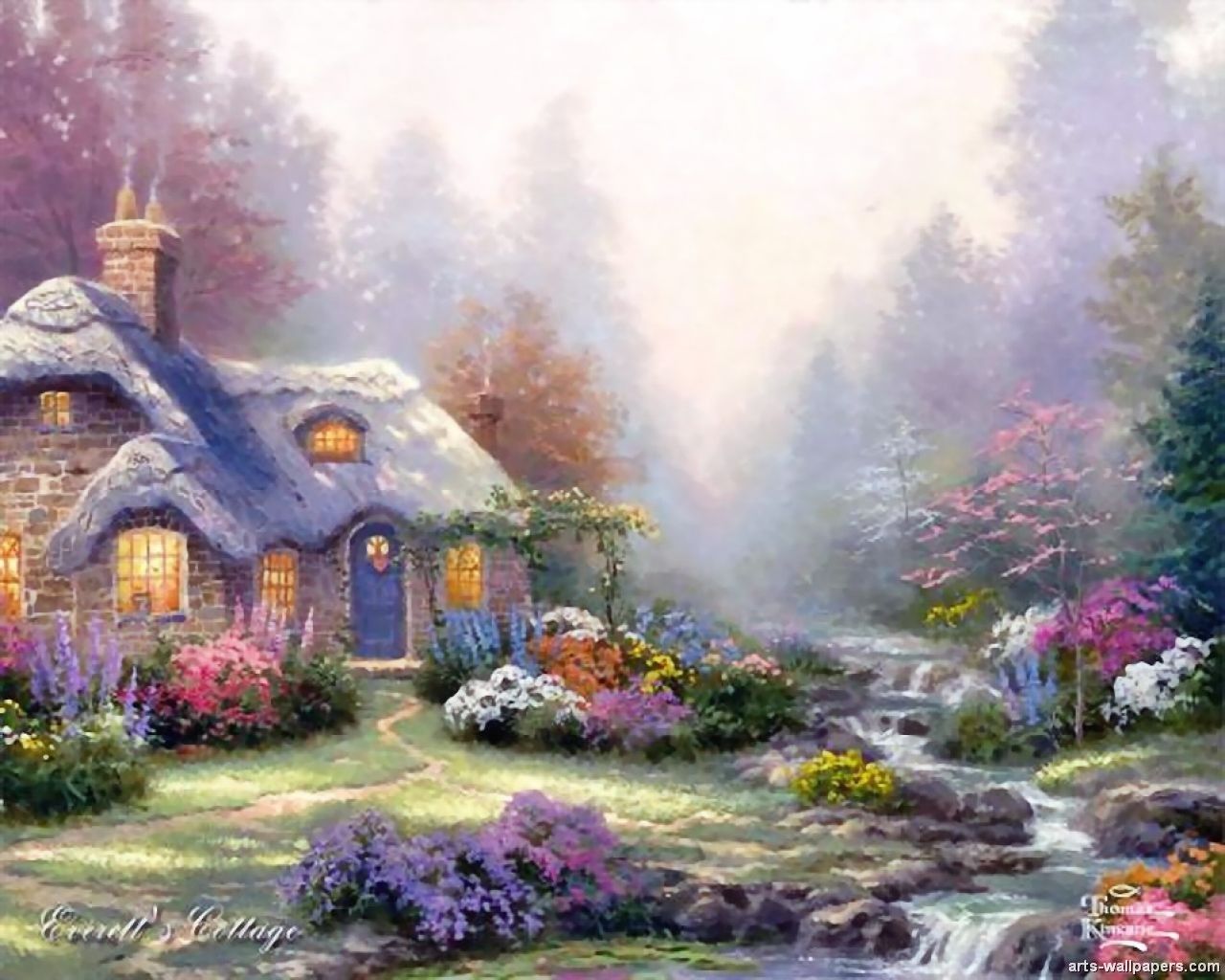 Thomas Kinkade For Phone Wallpapers