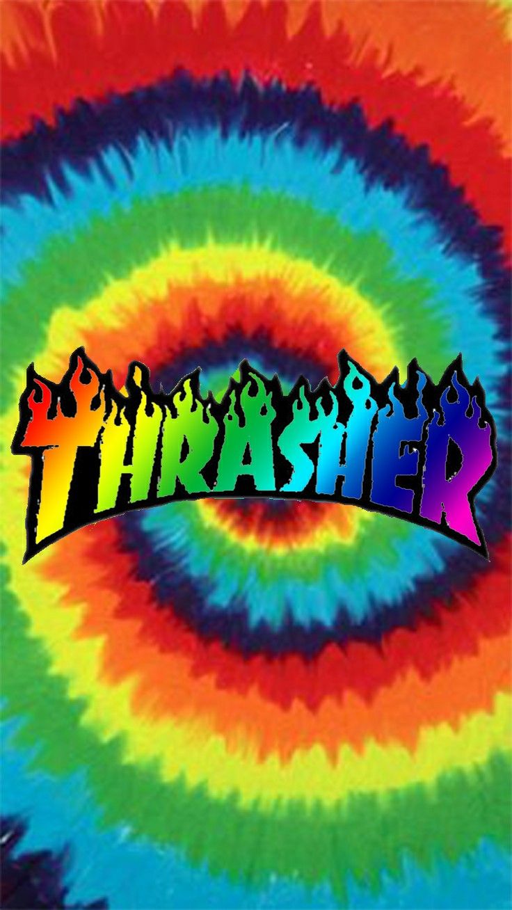 Thrasher Tiedye Wallpapers