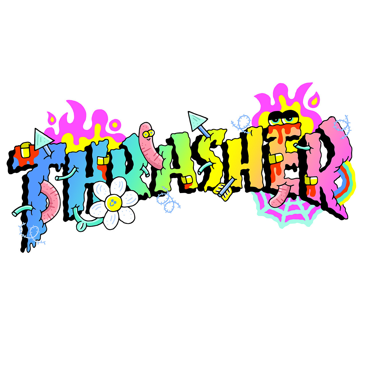 Thrasher Tiedye Wallpapers