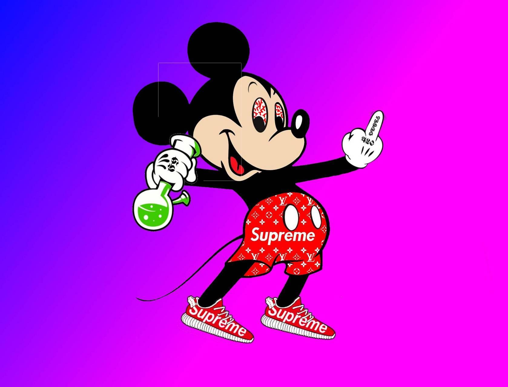 Thug Mickey Mouse Images Wallpapers