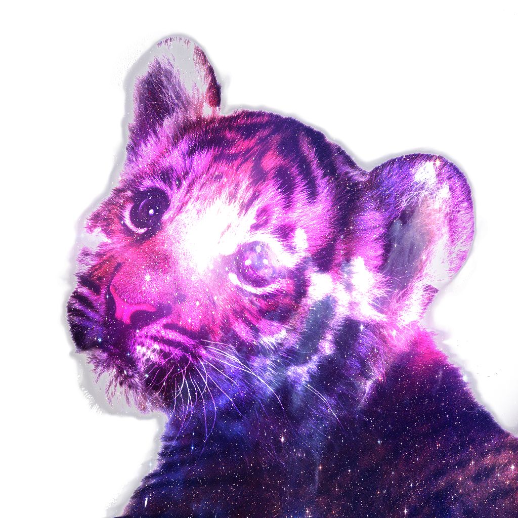 Tiger Galaxy Wallpapers