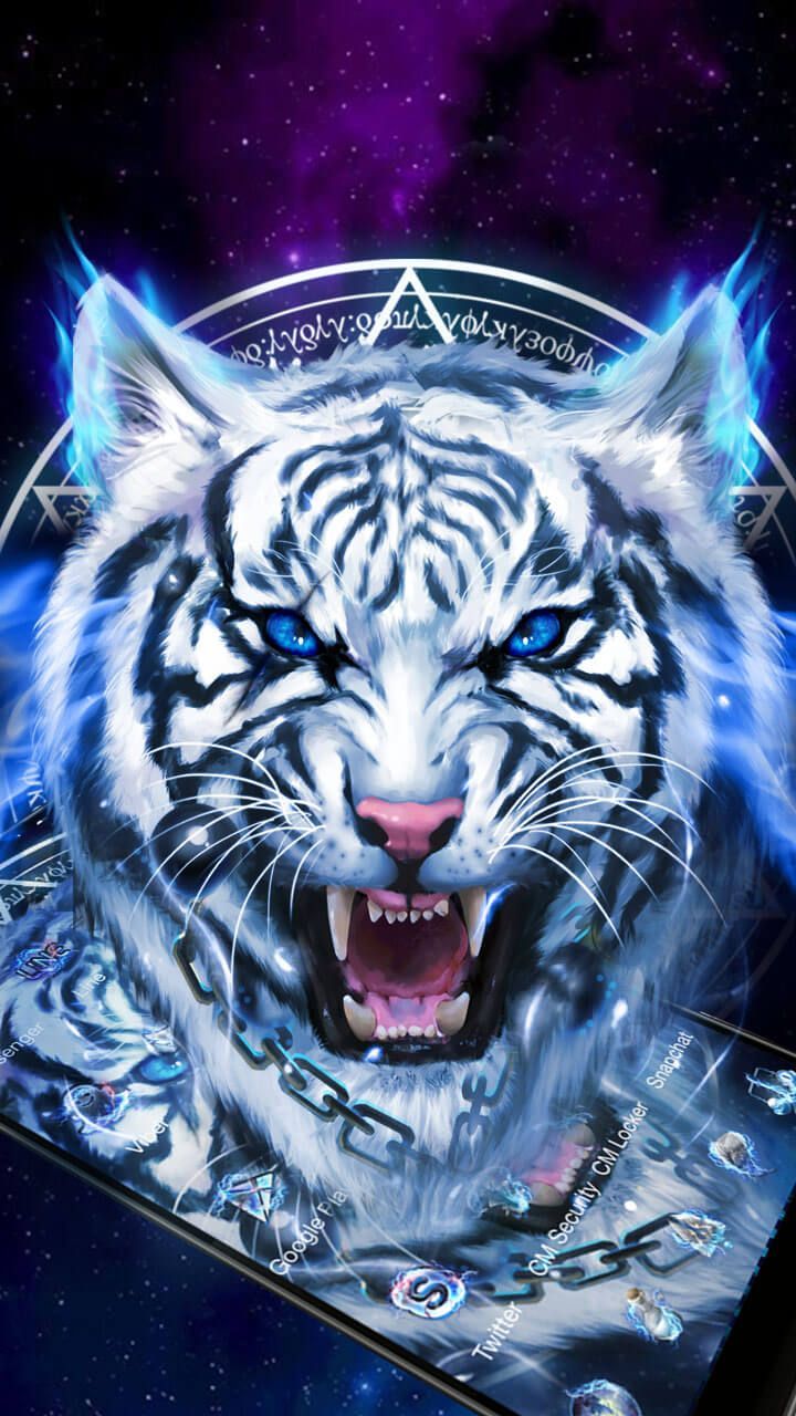 Tiger Galaxy Wallpapers