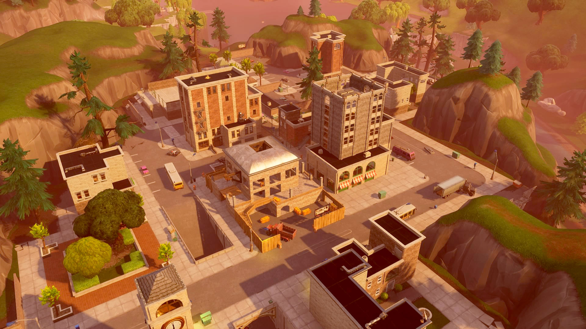 Tilted Towers 1920X1080 Wallpapers