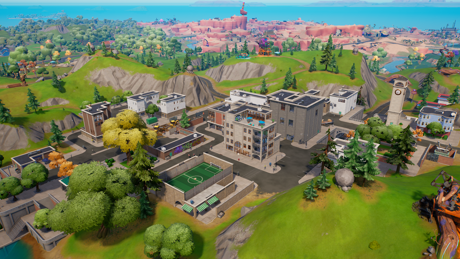 Tilted Towers 1920X1080 Wallpapers