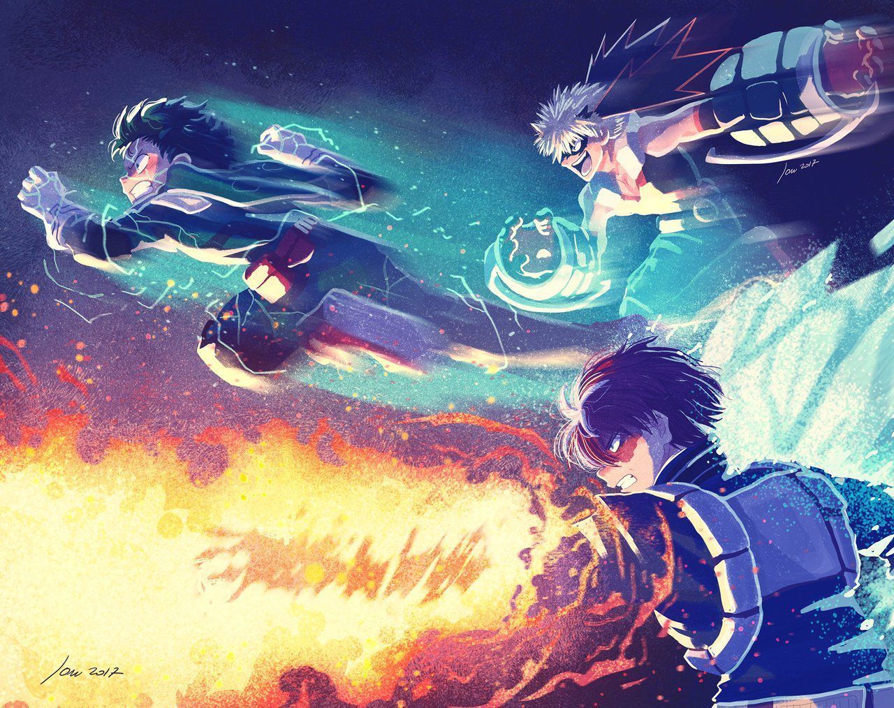 Tododekubaku Wallpapers