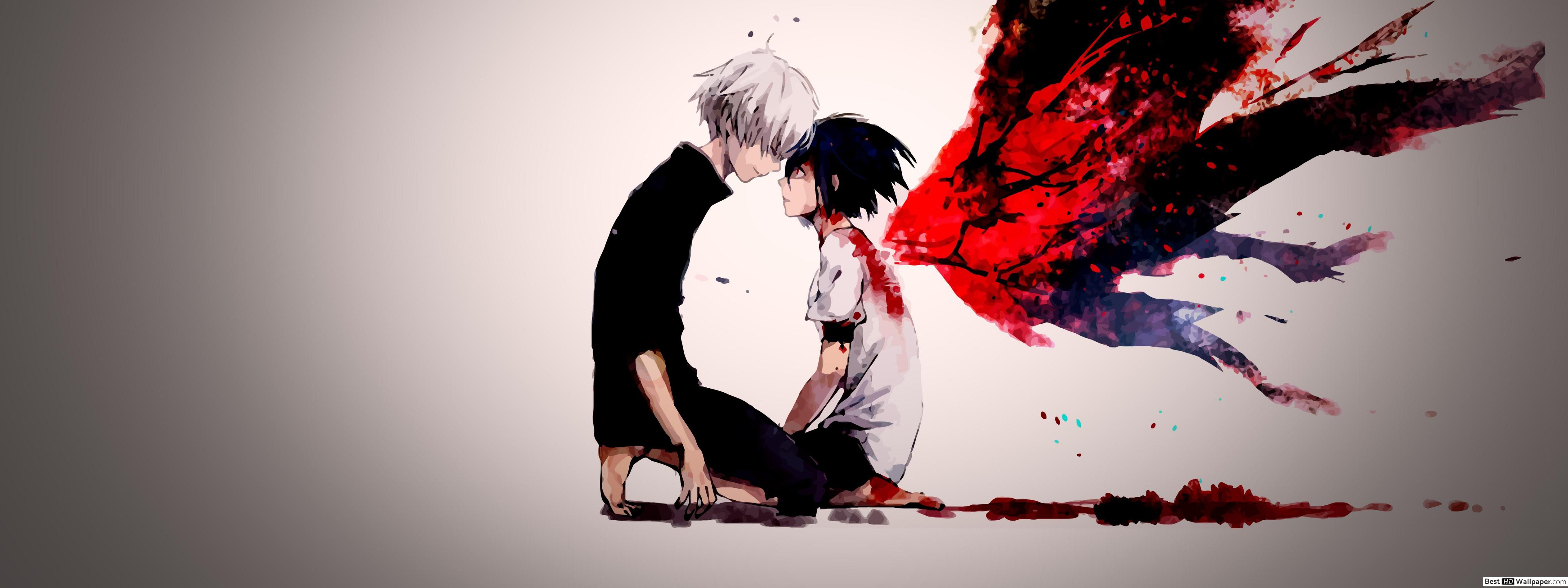 Tokyo Ghoul Dual Monitor Wallpapers