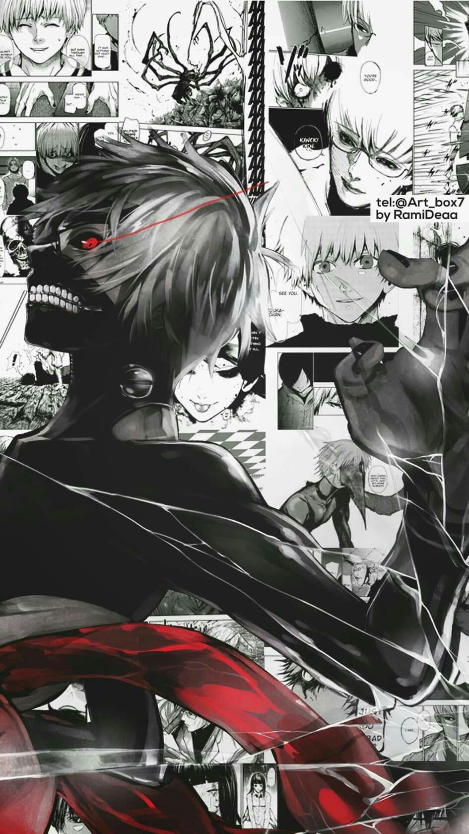 Tokyo Ghoul Manga Cover Wallpapers