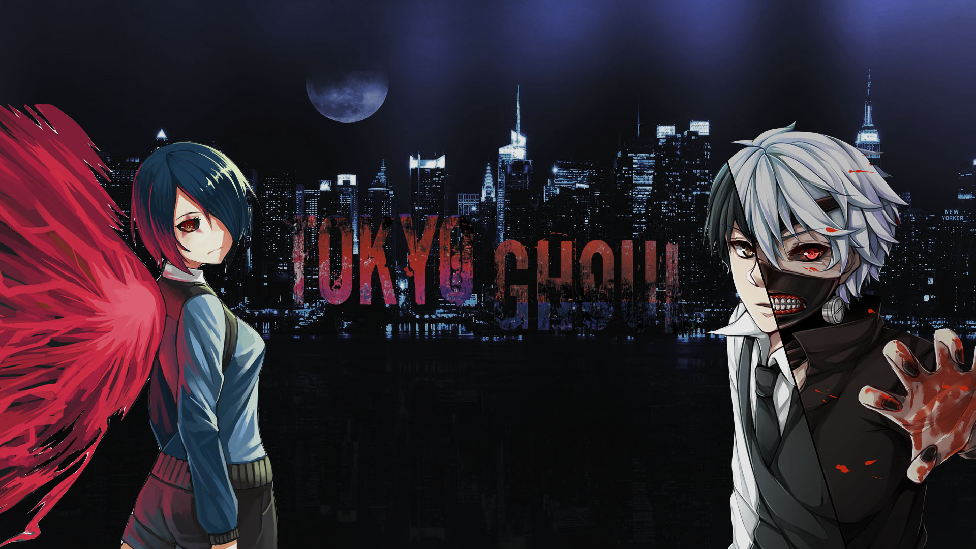 Tokyo Ghoul Kaneki And Touka Wallpapers