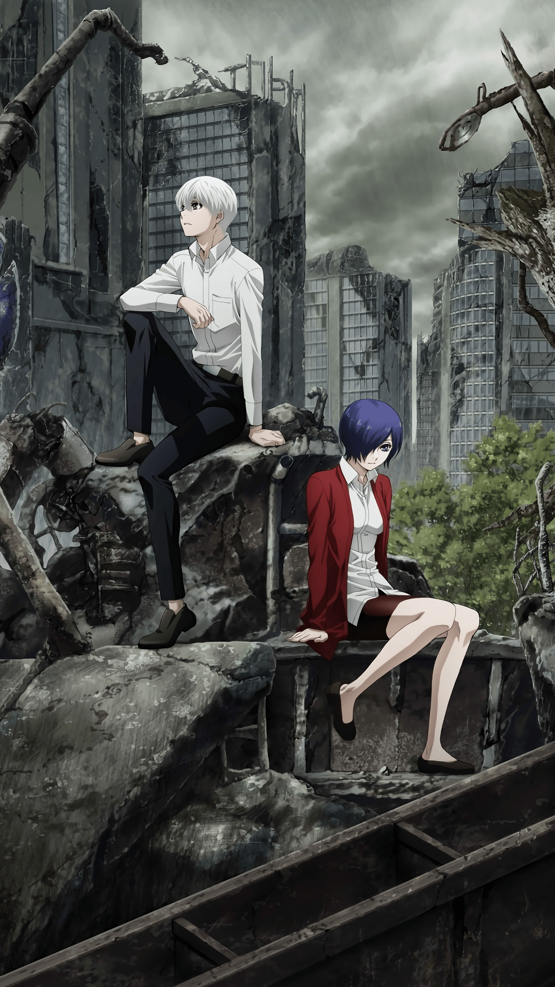 Tokyo Ghoul Kaneki And Touka Wallpapers