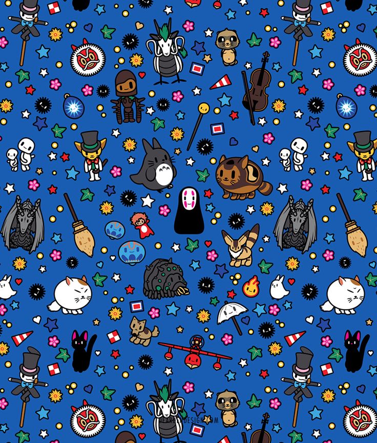 Totoro Design Wallpapers