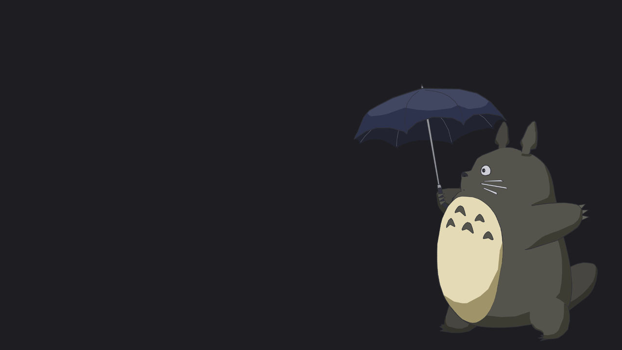 Totoro Minimalist Wallpapers