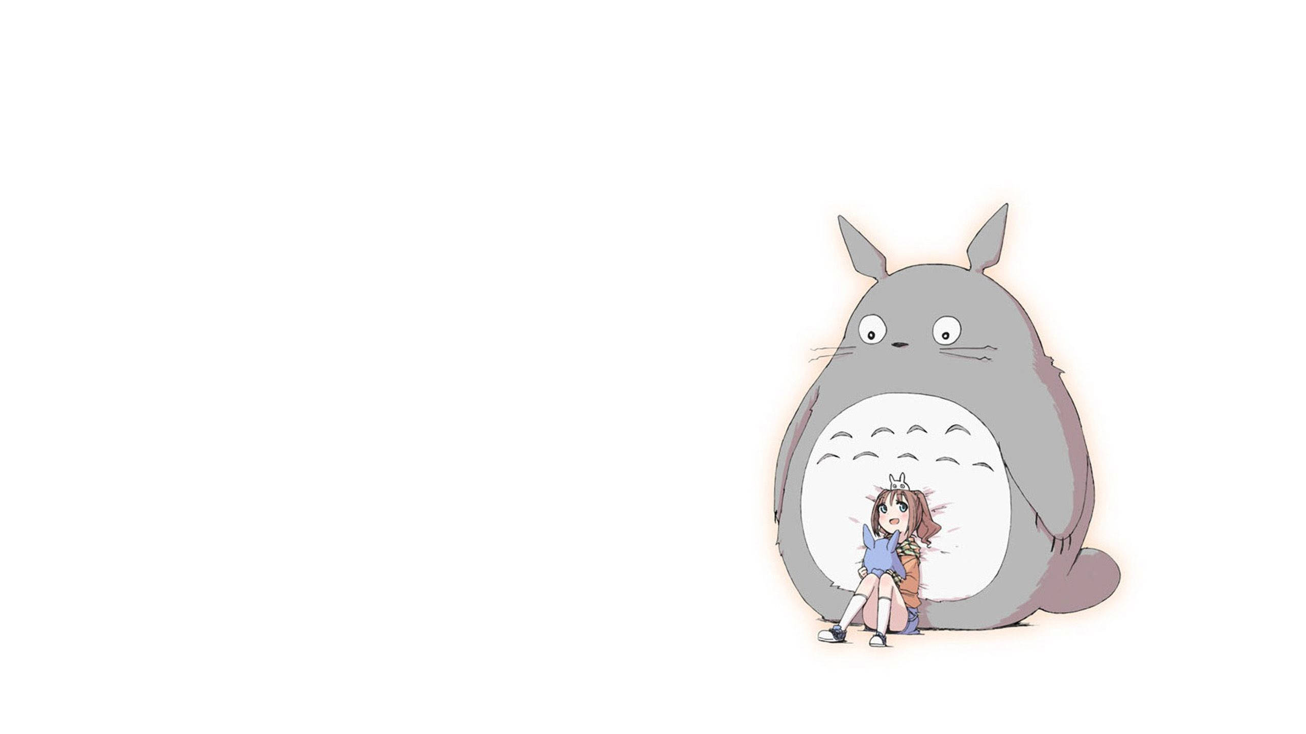 Totoro Minimalist Wallpapers