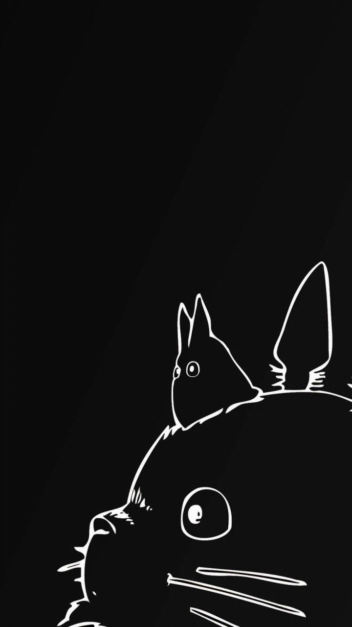 Totoro Minimalist Wallpapers