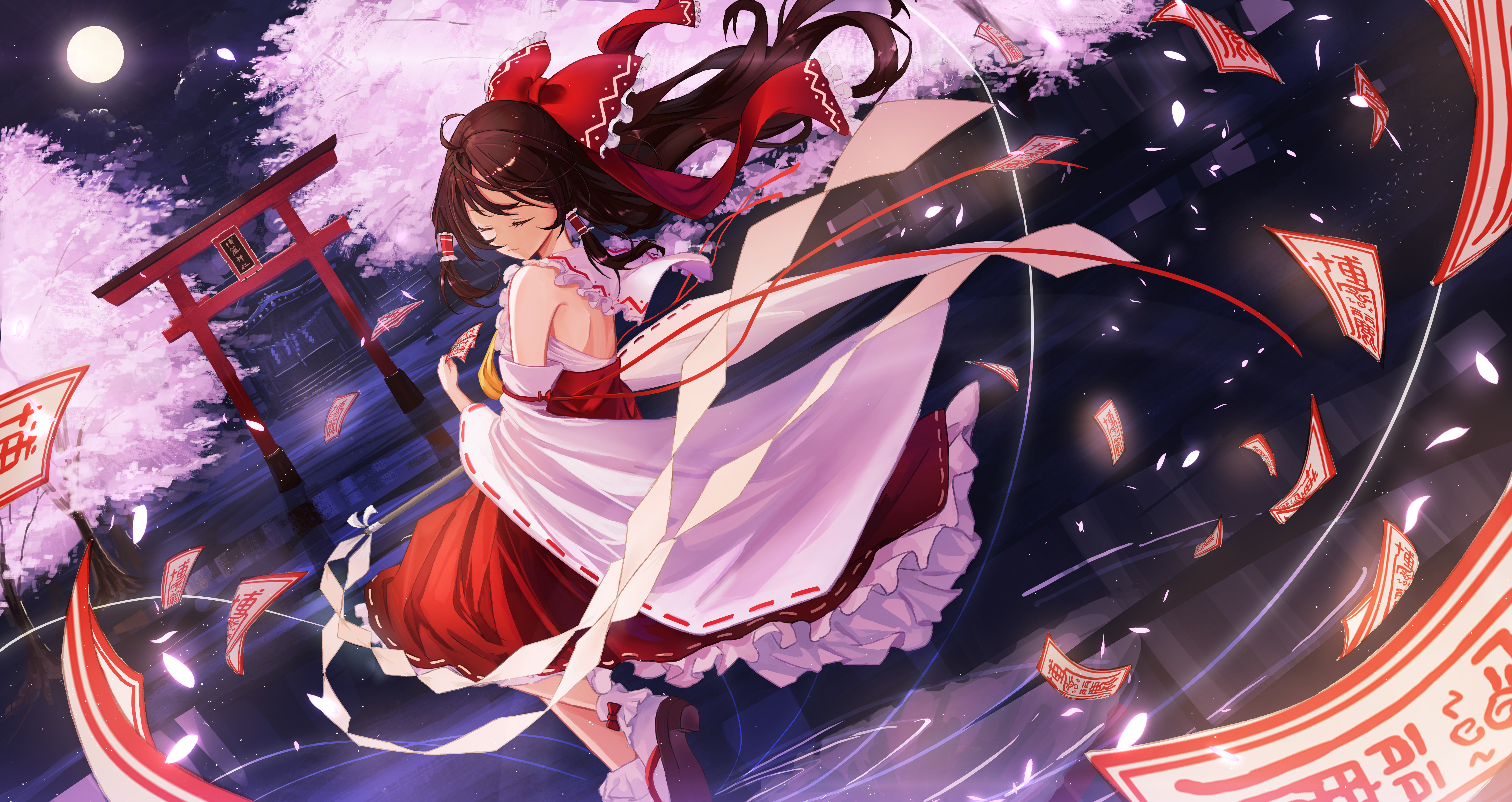 Touhou Reimu Wallpapers