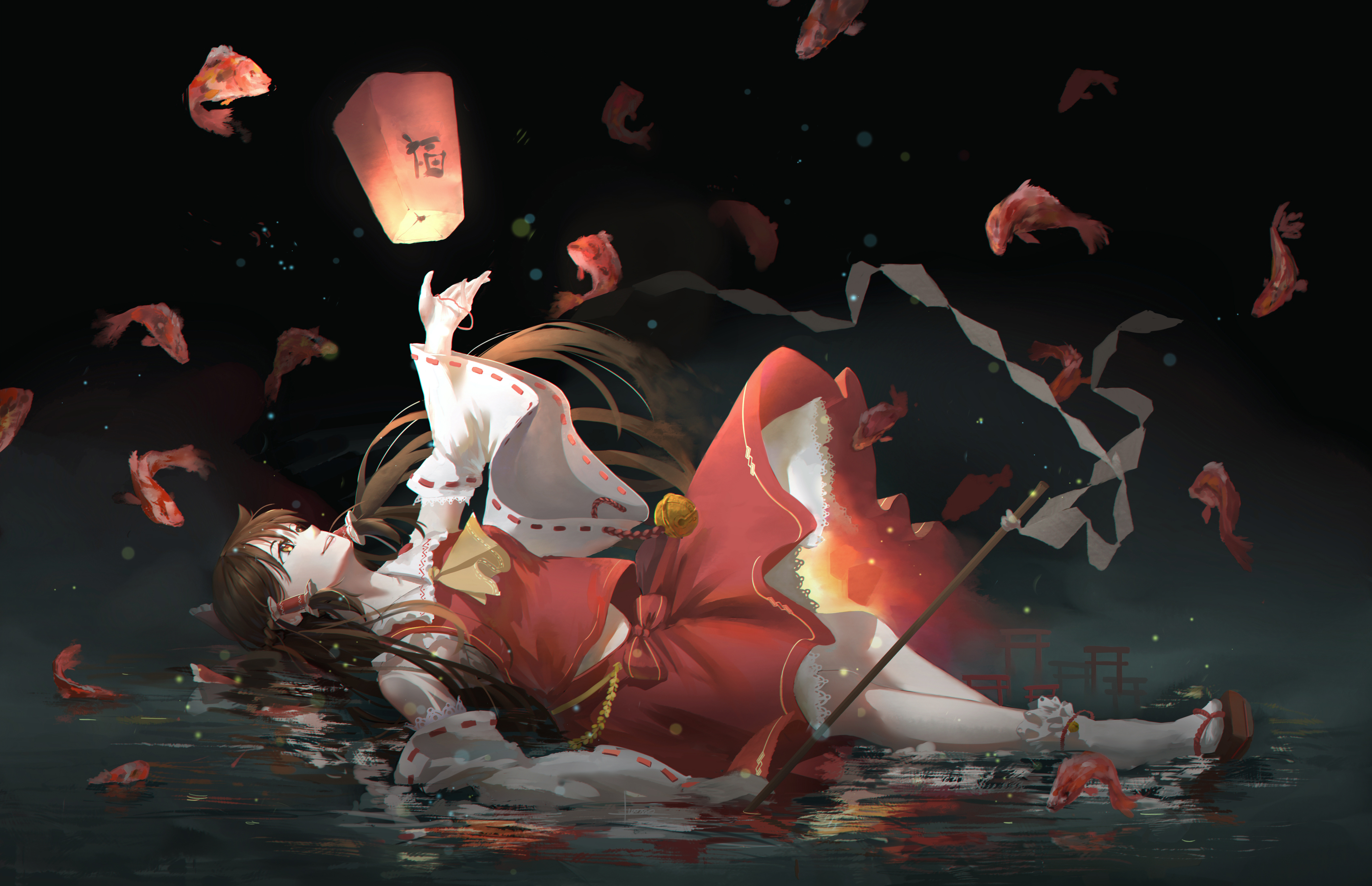 Touhou Reimu Wallpapers