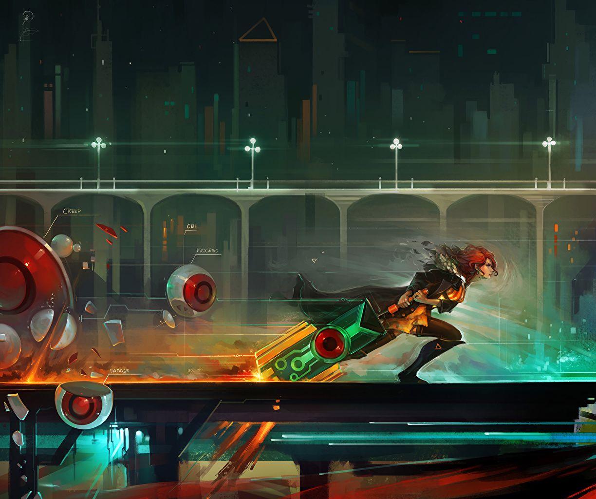 Transistor Fanart Wallpapers