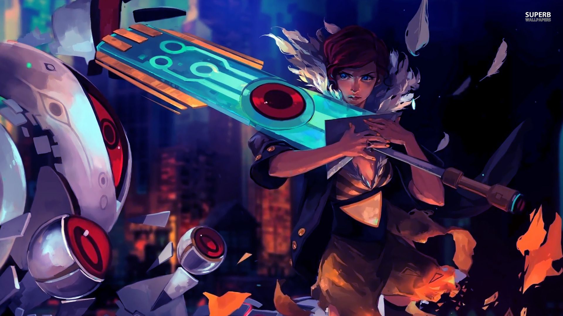 Transistor Game Wallpapers