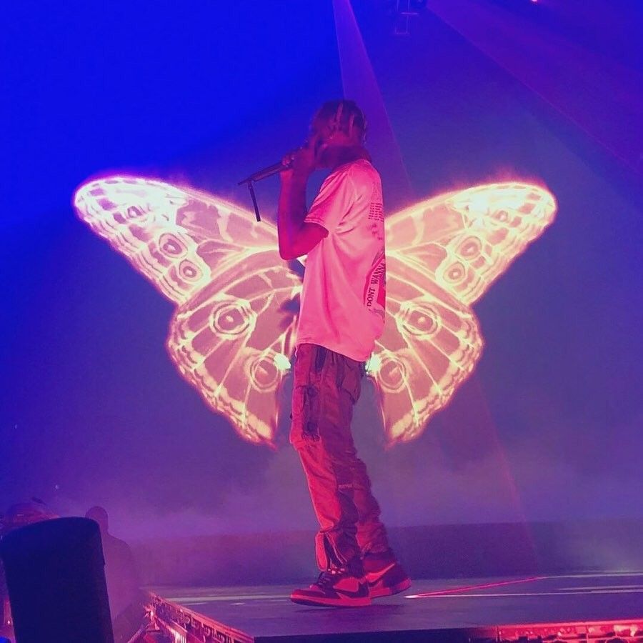 Travis Scott Butterfly Wallpapers