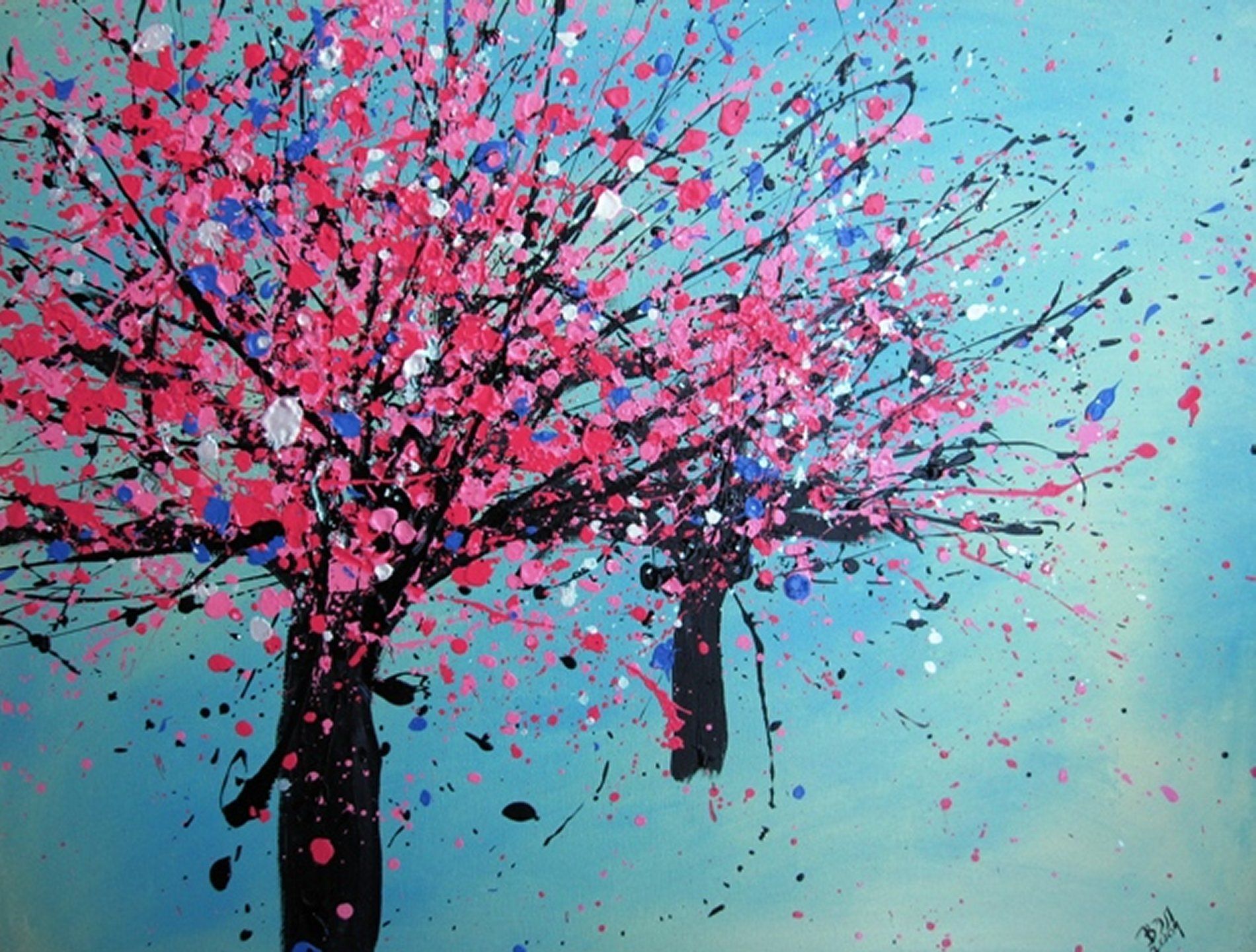 Tree Painting Images Wallpapers