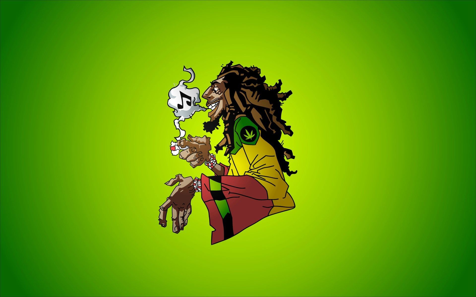 Trippy Aesthetic Smoke Trippy Stoned Animated Characters Wallpapers