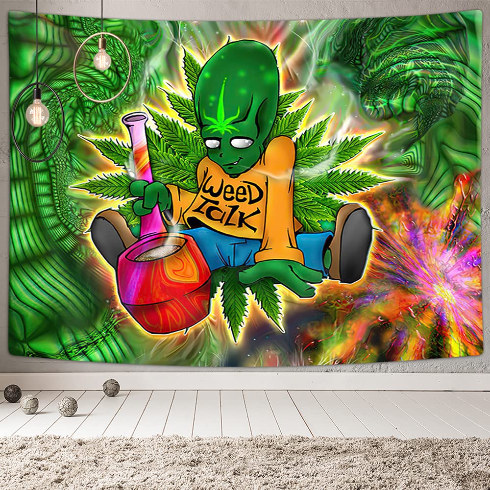 Trippy Aesthetic Smoke Trippy Stoned Animated Characters Wallpapers