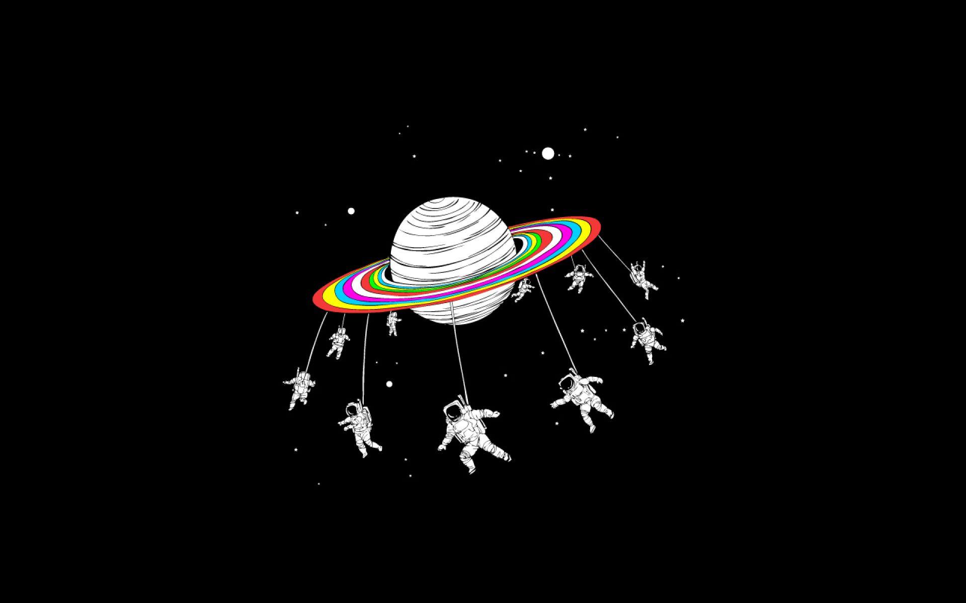 Trippy Astronaut Wallpapers