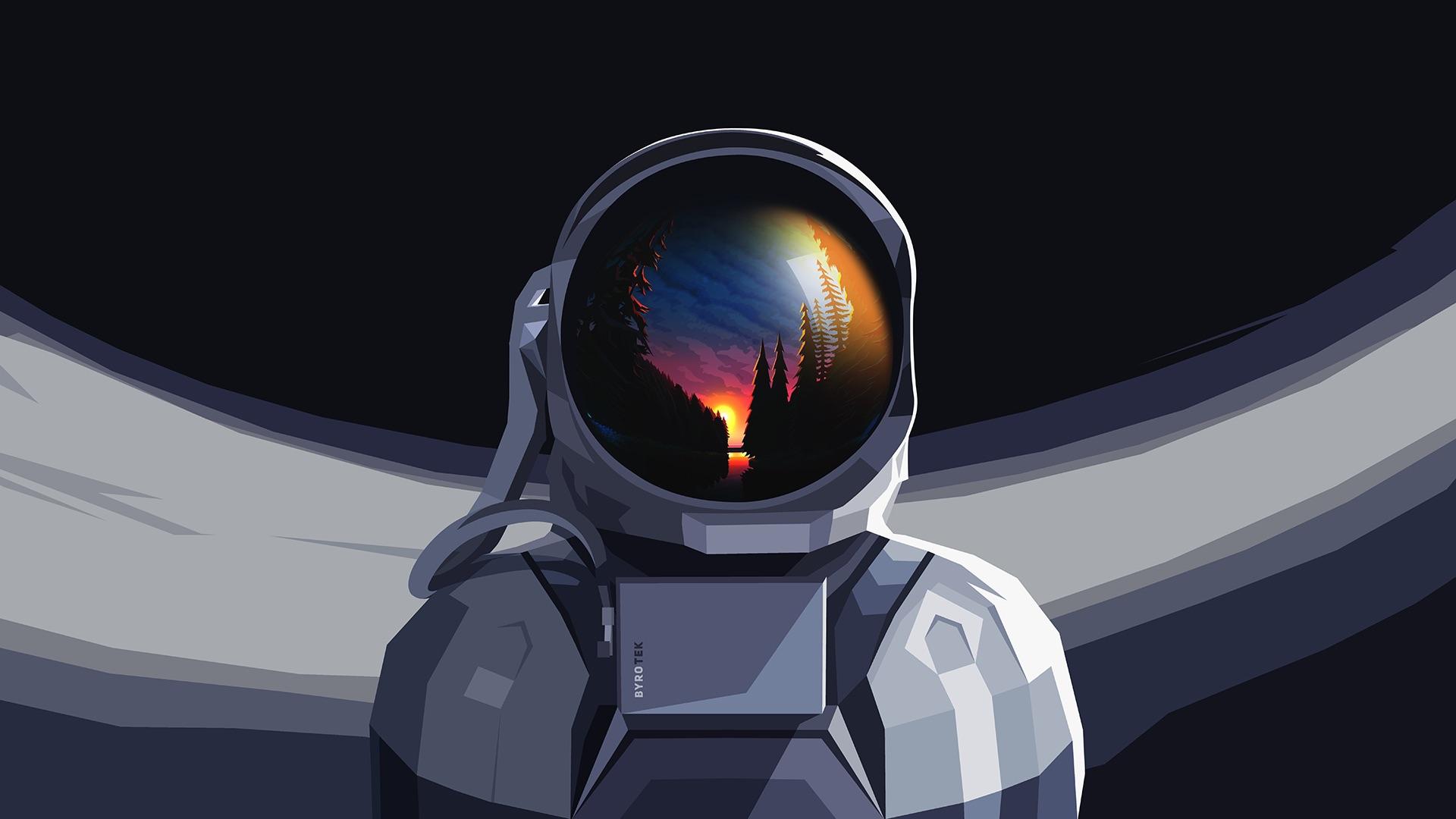 Trippy Astronaut Wallpapers