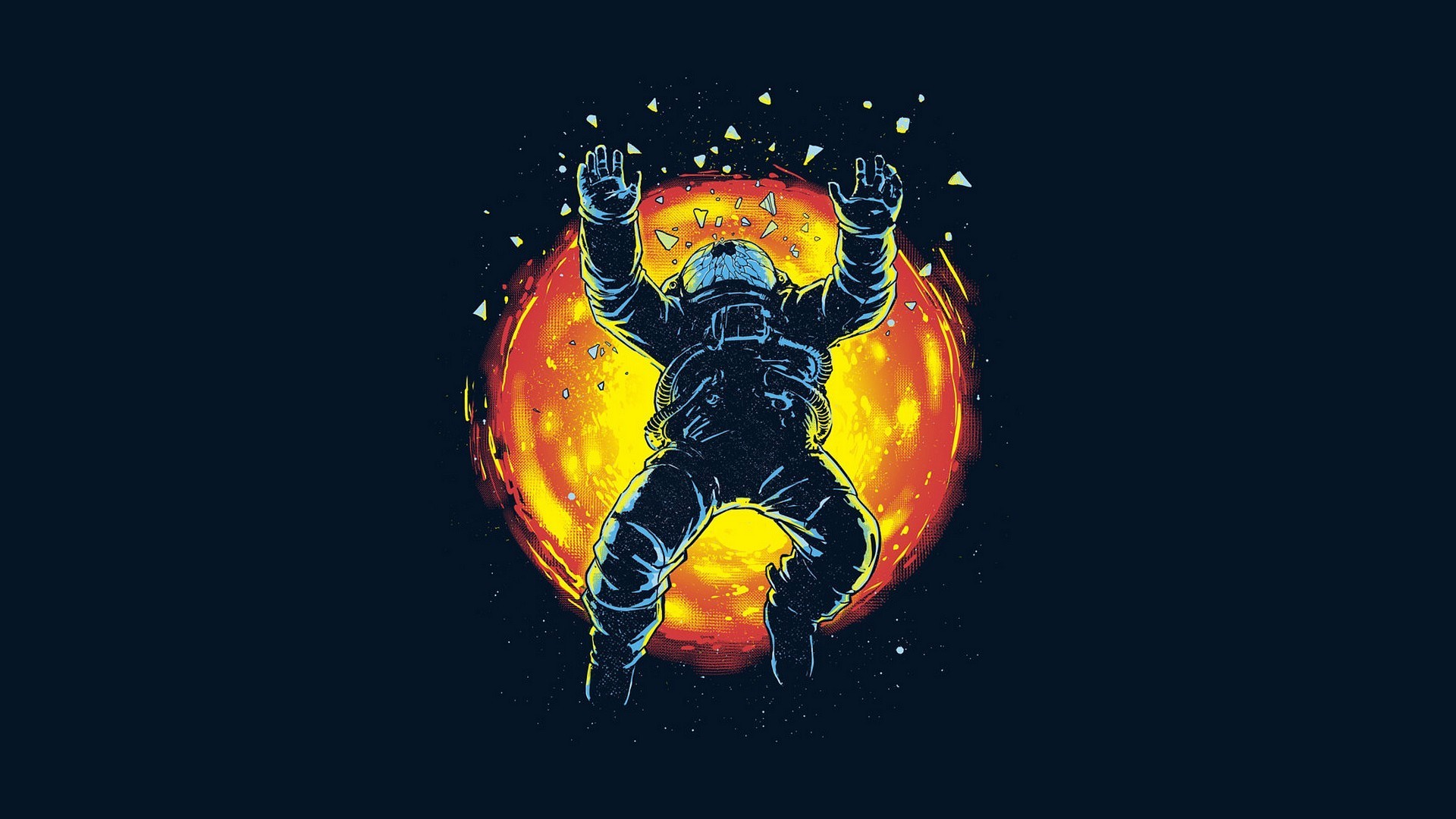 Trippy Astronaut Wallpapers