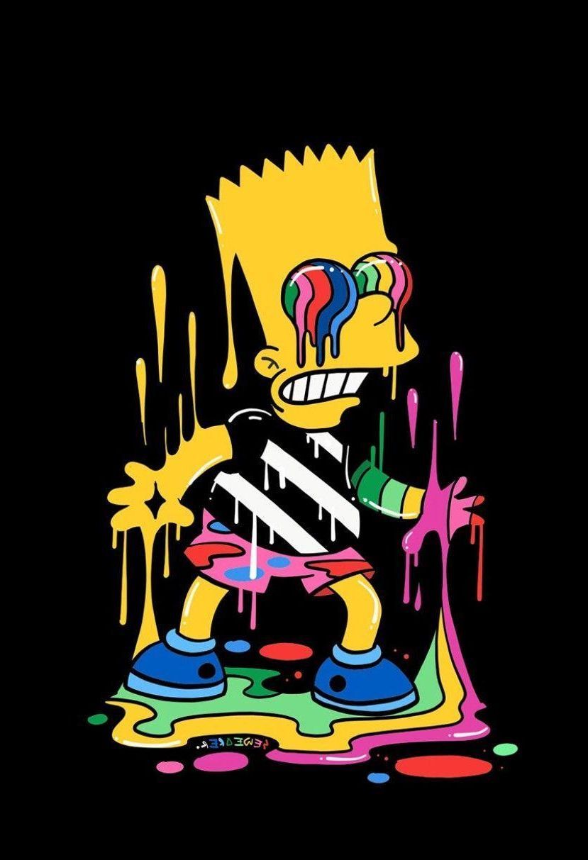 Trippy Bart Simpson Wallpapers