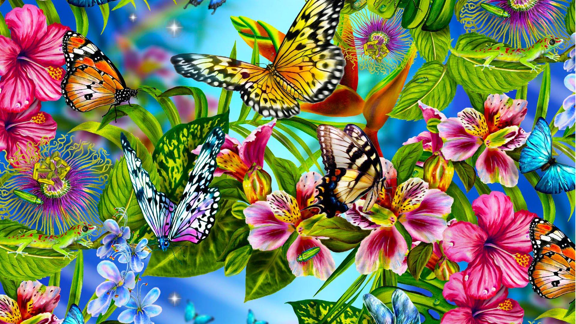 Trippy Butterfly Wallpapers