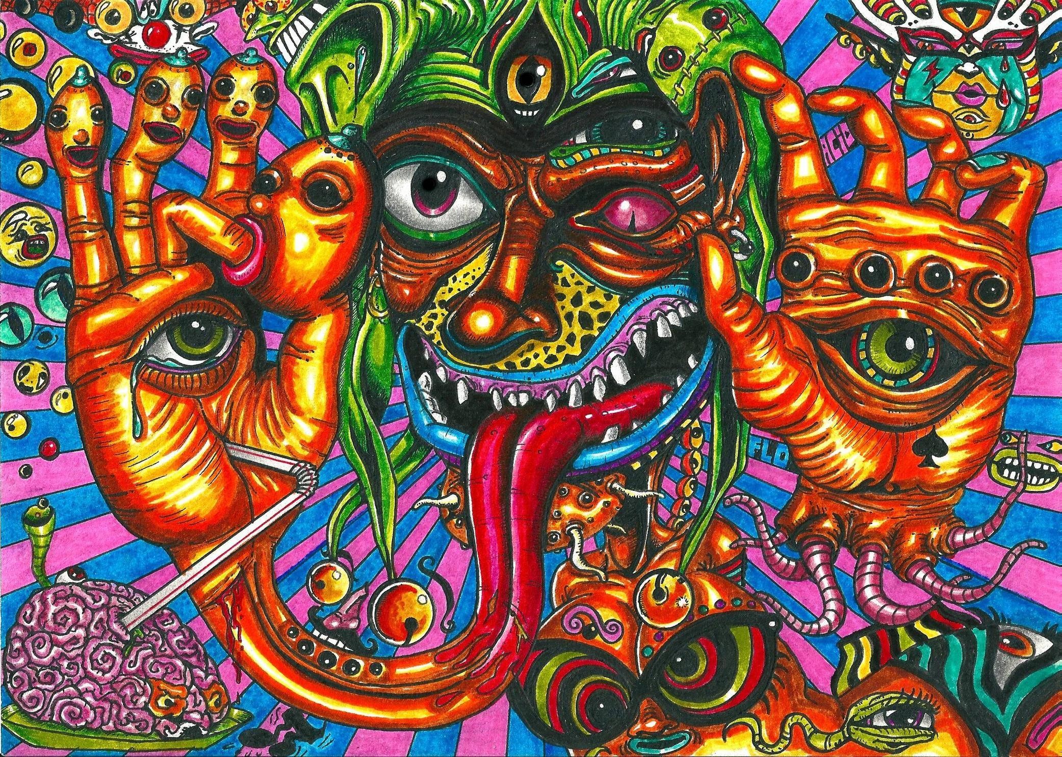 Trippy Clown Wallpapers